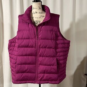 LANDS END 3X PUFFER VEST!